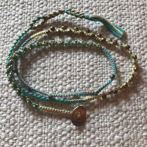 Chan Luu Beaded Wrap Bracelet